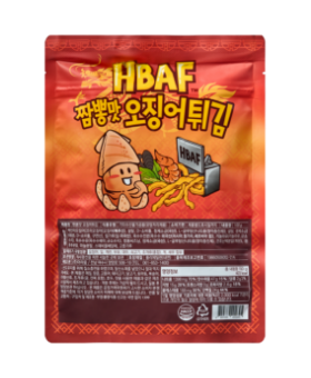 HBAF 짬뽕맛 오징어튀김