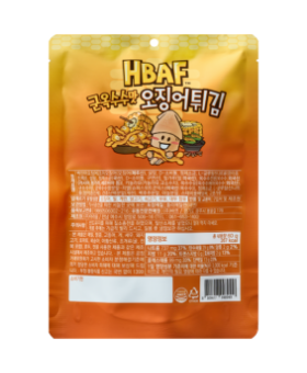HBAF 군옥수수맛 오징어튀김