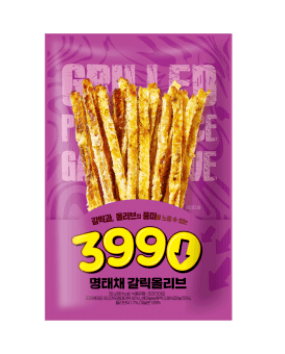 명태채 갈릭올리브