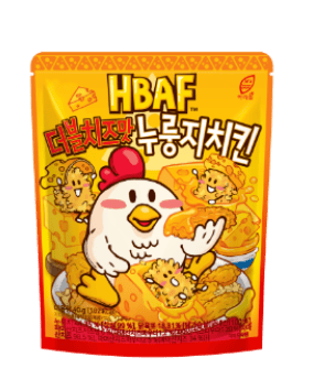 HBAF 더블치즈맛 누룽지튀김