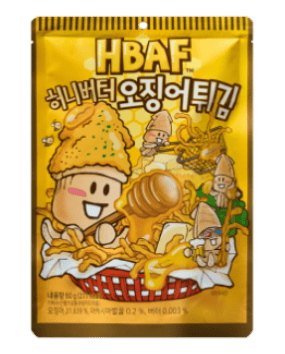 HBAFハニーバター味イカフライ
