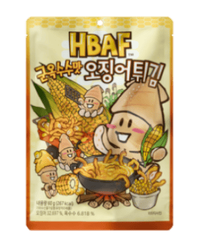 HBAF焼きとうもろこし味イカフライ