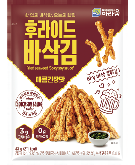 Fried Seaweed Spicy Soy Sauce