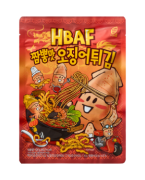 HBAF 짬뽕맛 오징어튀김