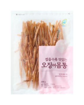 씹을수록 맛있는 오징어 몸통 200G