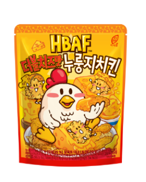 HBAF 더블치즈맛 누룽지튀김