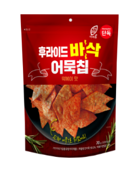 후라이드 바삭어묵칩 떡볶이맛