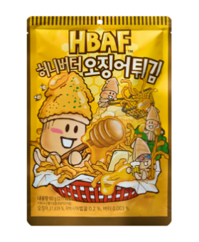 HBAF 허니버터맛 오징어튀김