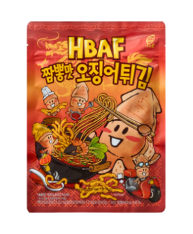 HBAF 짬뽕맛 오징어튀김