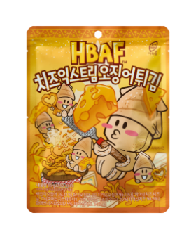 HBAF 치즈익스트림 오징어튀김 35G