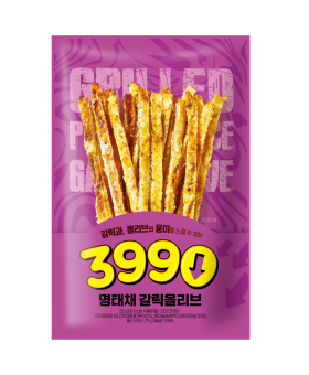 명태채 갈릭올리브